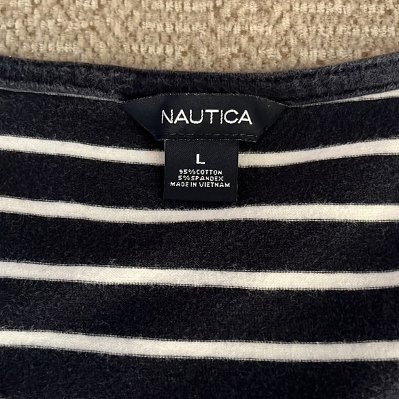 Nautica Shirt with Shoulder Bar Toggles - Picture 4 of 7